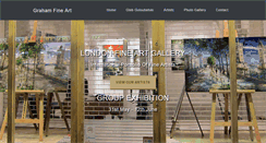 Desktop Screenshot of grahamfineart.com